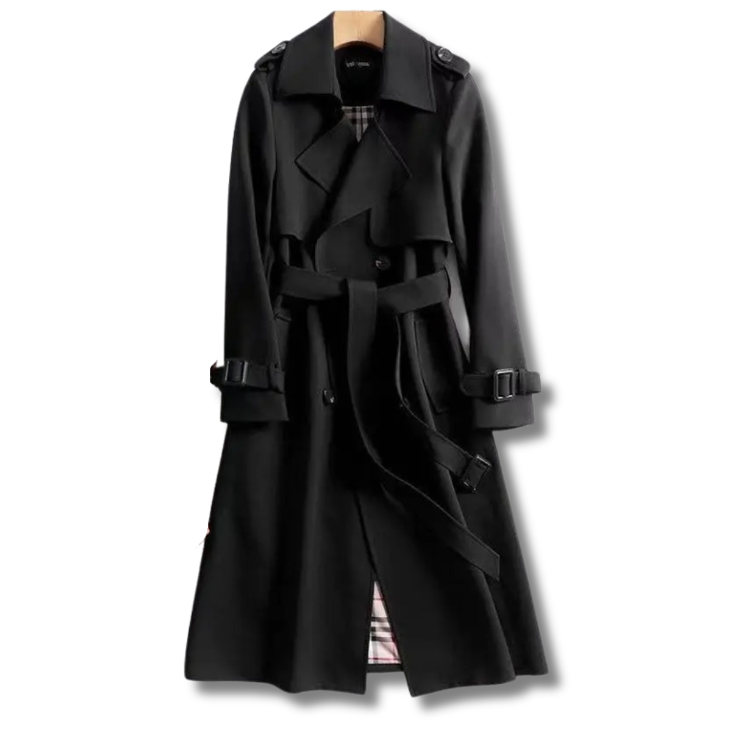Ladies Classic Trench Coat with Belt