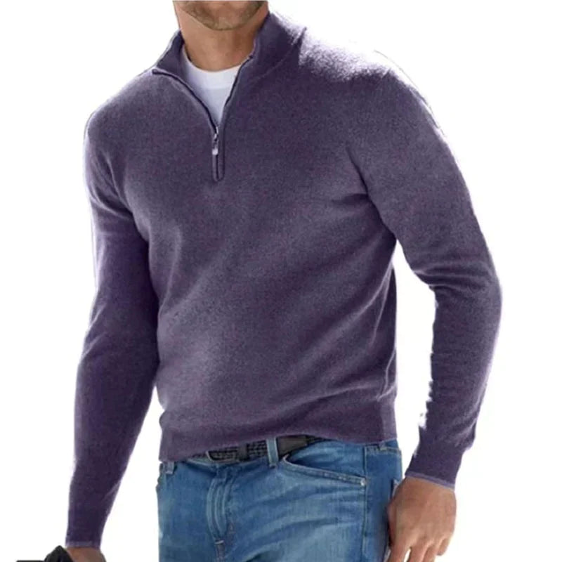 Sweaters Men | Zip-Up Sweater | Stylish & Comfortable
