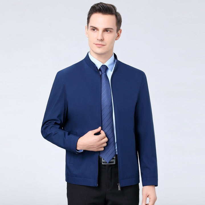 Men's Mid-Season Jacket | Elegant | Zipper Closure | Spring