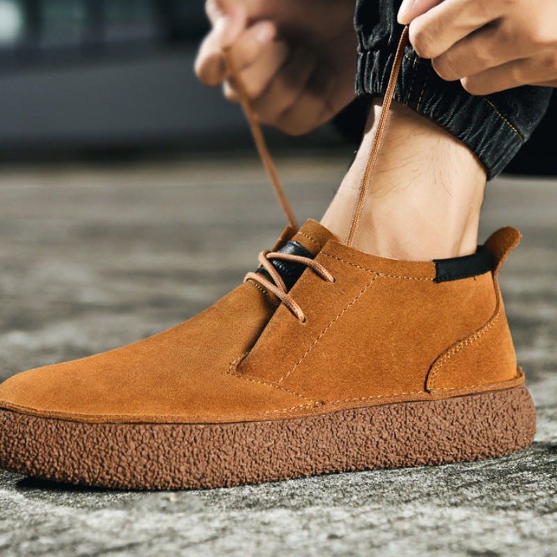 Men's Shoes | Casual Ankle Boots | Rugged Look