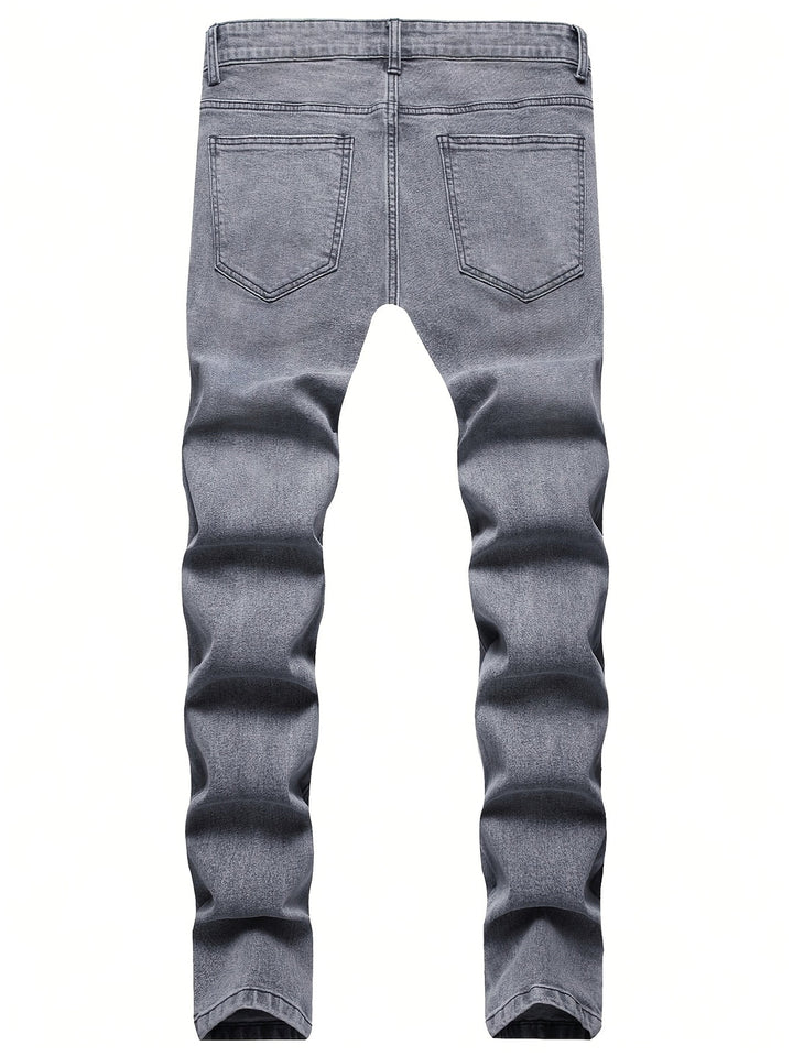 Men's Jeans | Stretch Denim | Trendy & Distressed Details | All-Season