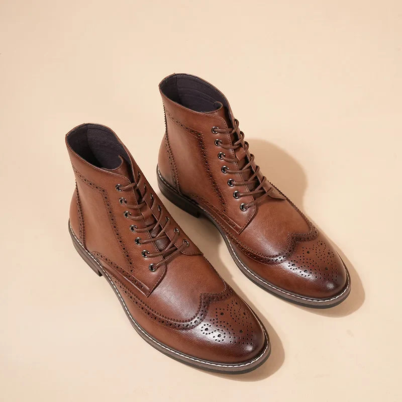 Men | Boots | Italian Design | High Model & Lacing