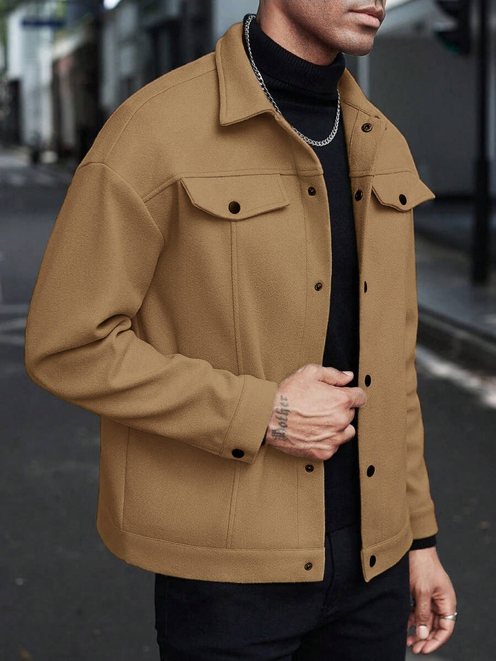 Men's Mid-Season Jacket | Premium | With Buttons | Spring
