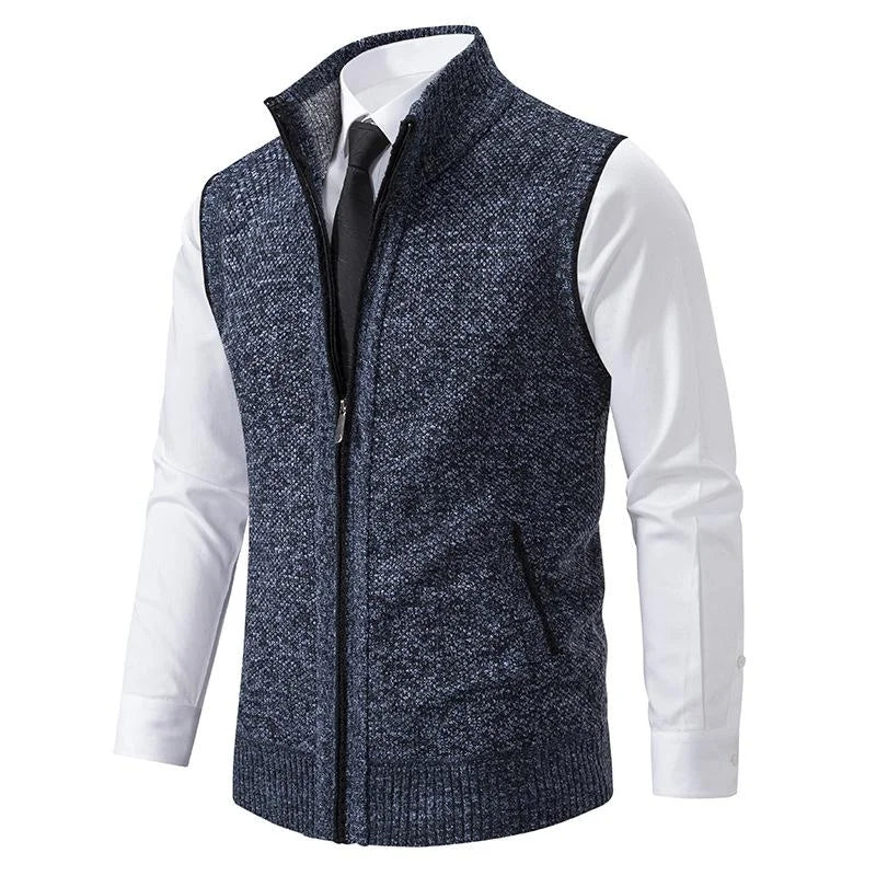 Men's Sweaters | Classic Knitted Zip Sweater | Soft Fabric