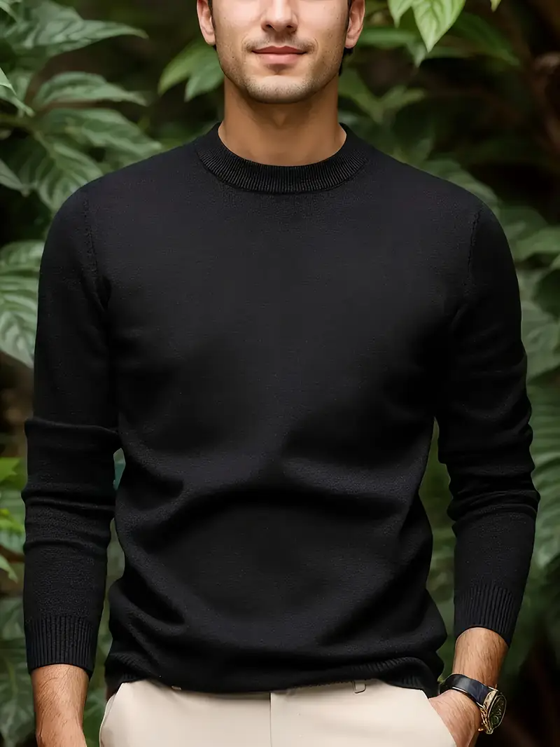 Sweaters Men | Round Neck | Modern Fit | Soft & Warm