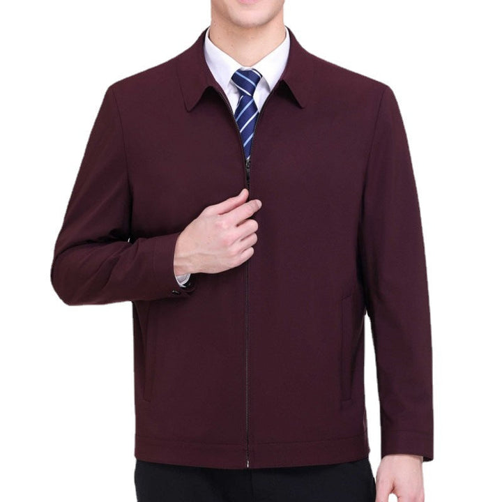 Men's Mid-Season Jacket | Elegant | Zipper Closure | Spring