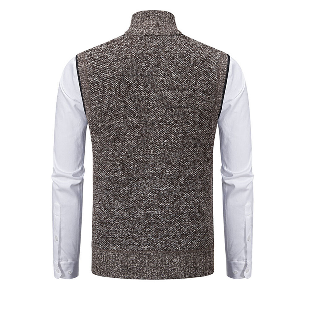Men's Sweaters | Classic Knitted Zip Sweater | Soft Fabric