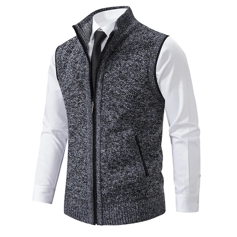 Men's Sweaters | Classic Knitted Zip Sweater | Soft Fabric
