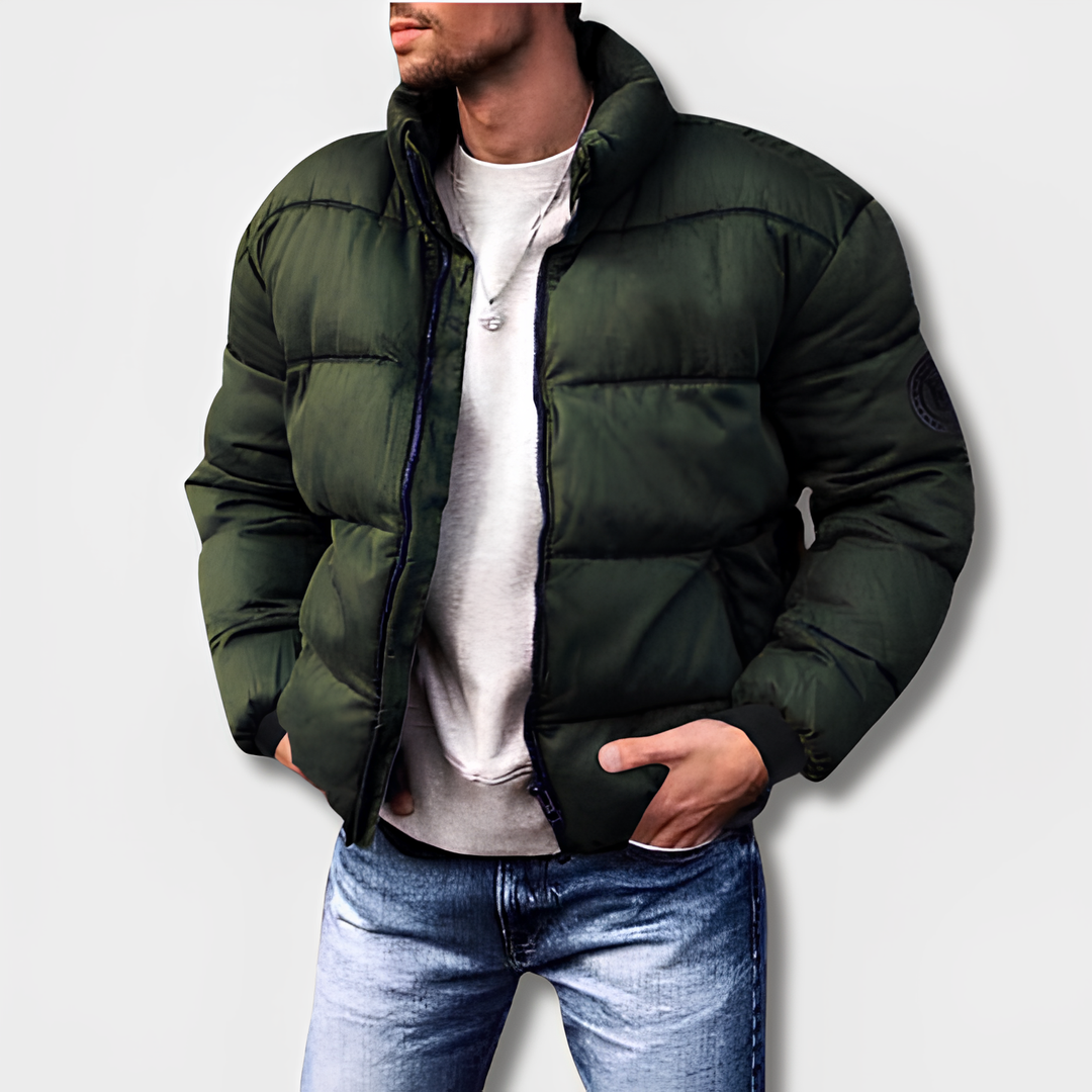 Winter Jacket Men | Warm & Comfortable | Jacket with Collar