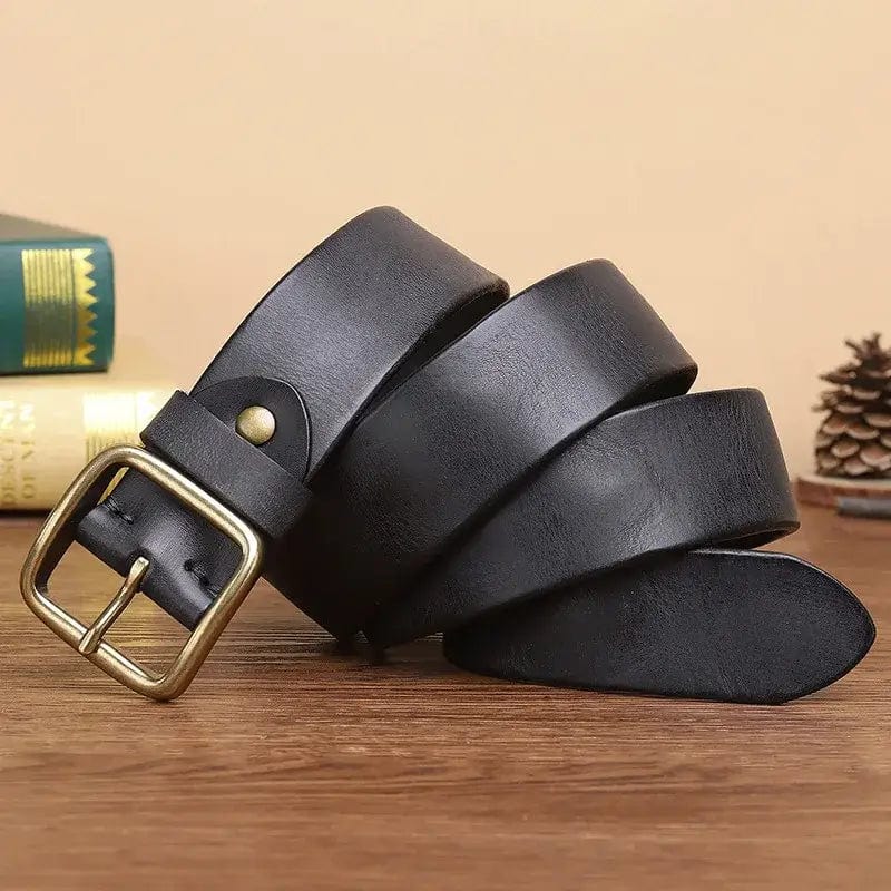 Premium Classic Leather Belt for Timeless Elegance and Superior Craftsmanship | Tim