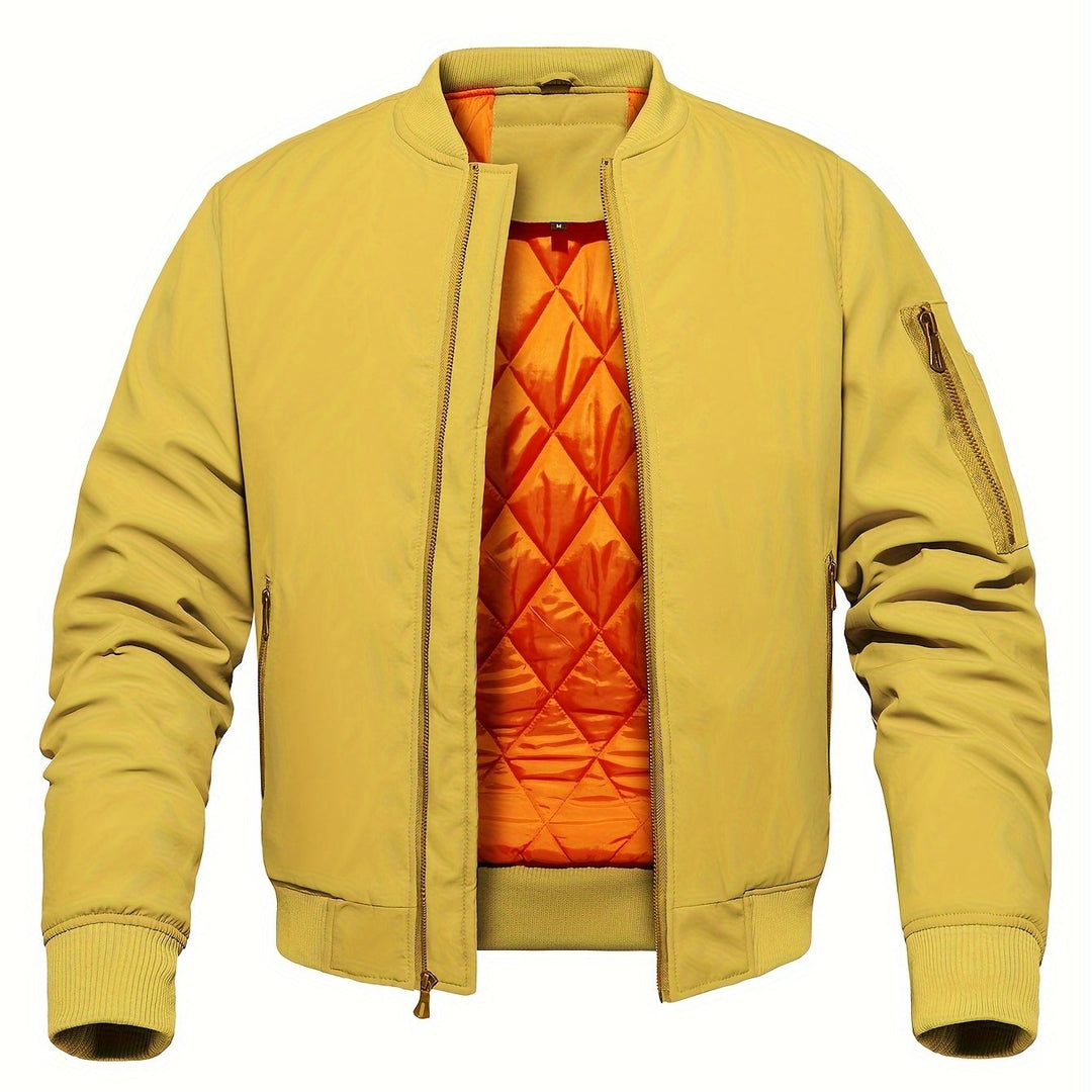 Men's Jacket | Oversized | With Zipper | Spring