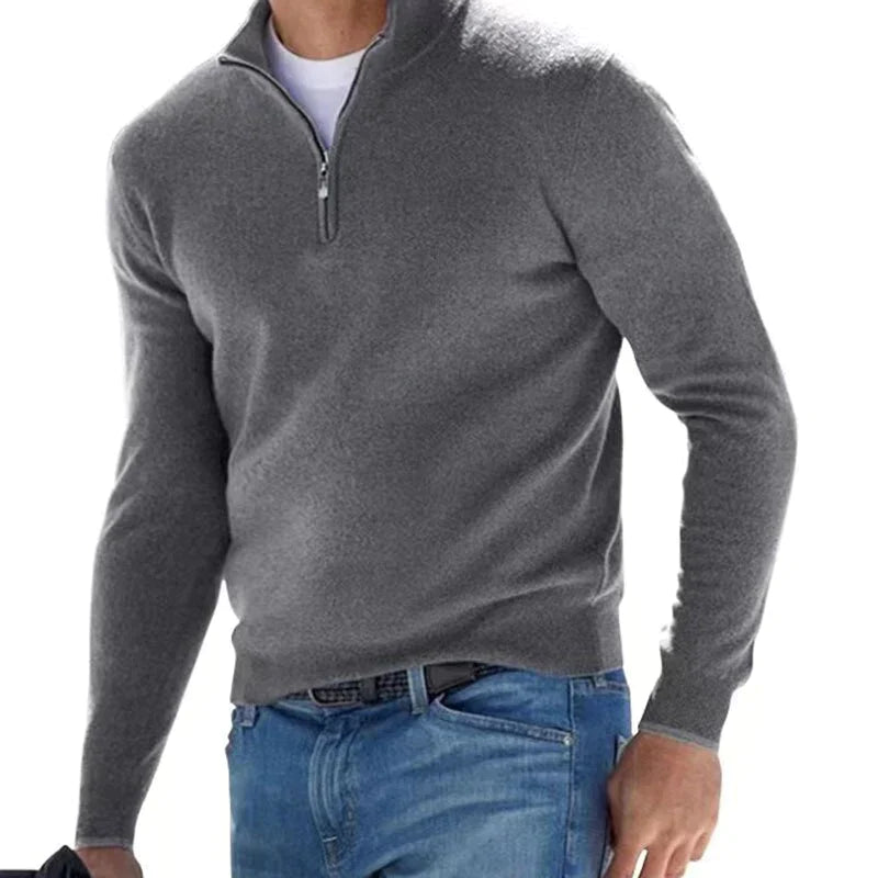 Sweaters Men | Zip-Up Sweater | Stylish & Comfortable