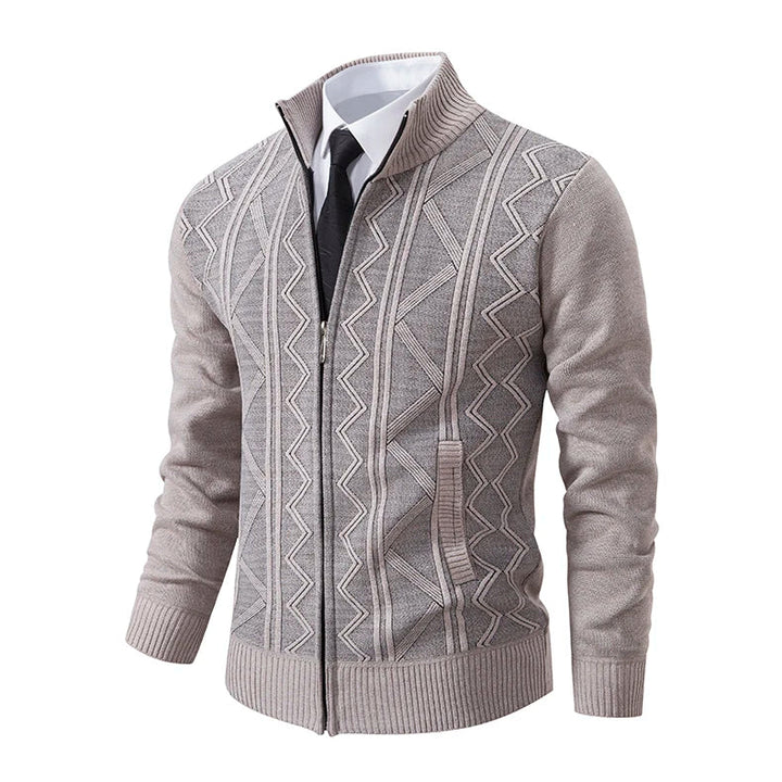 Luxury Knitted Cardigan | Warm & Stylish | Business & Casual Elegance | Polyester