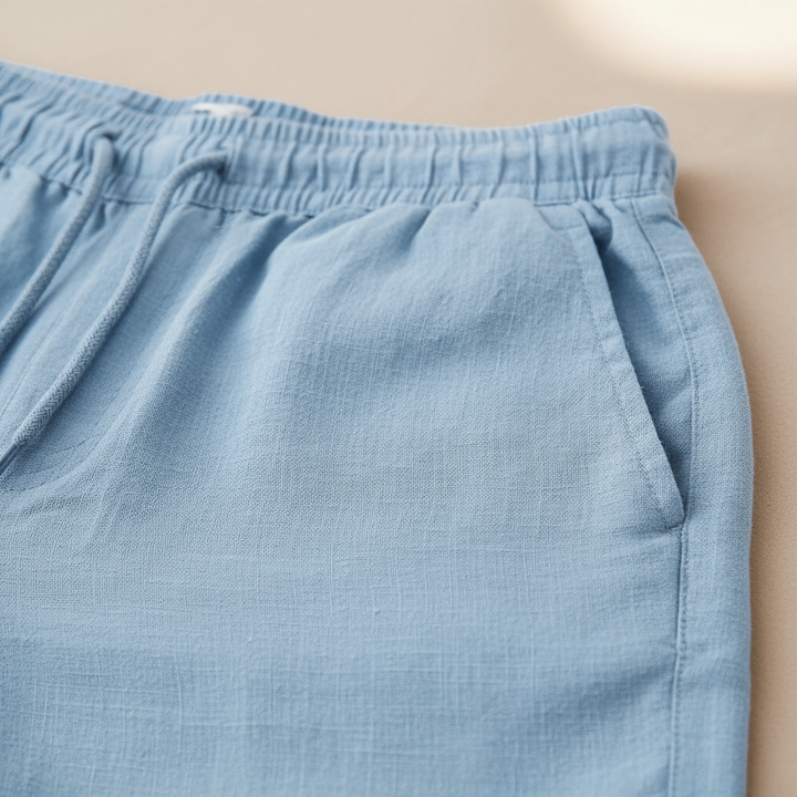 Lucien | Summer Cotton Linen Shorts