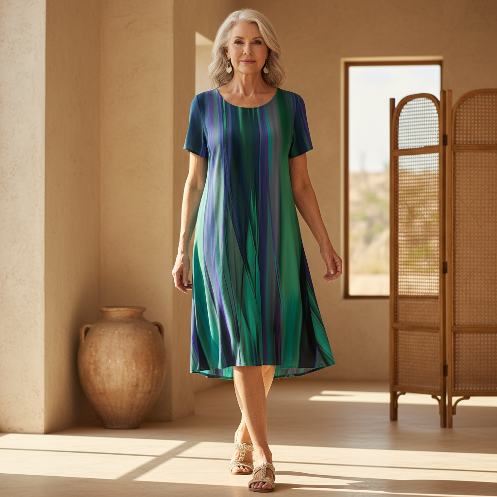 Genna™  |  Casual Boho Gradient Dress