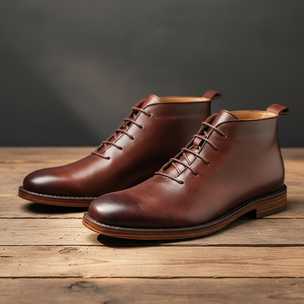 Elegant Boots for Men - Elena Harper