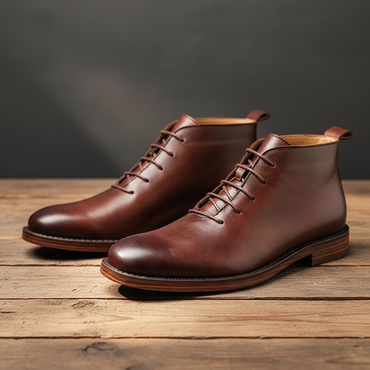 Elegant Boots for Men - Elena Harper