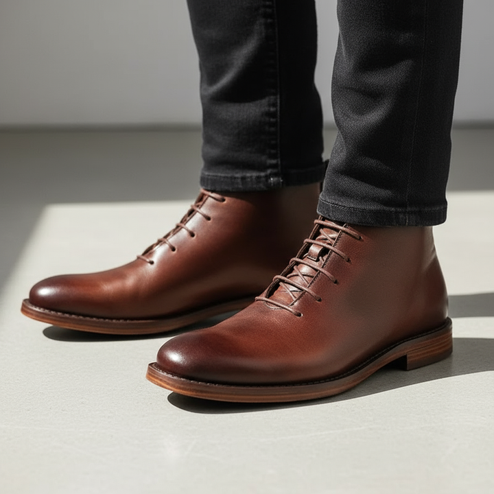 Elegant Boots for Men - Elena Harper