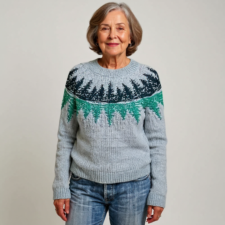 Danielle | Vintage Island Sweater