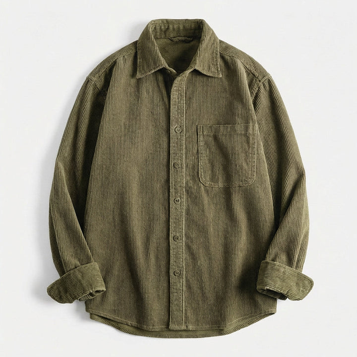 LAURENT MONACO | CORDUROY SHIRT JACKET FOR MEN