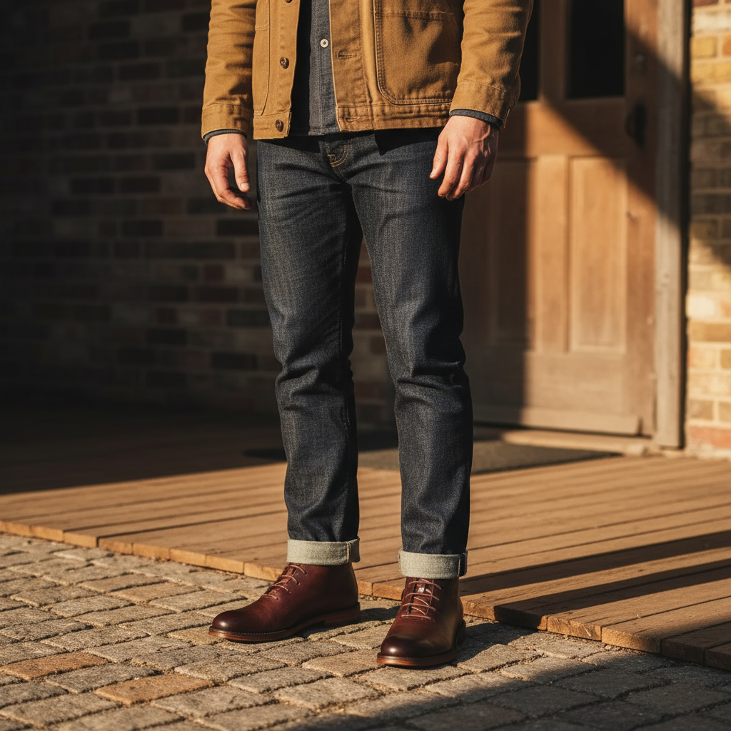 Elegant Boots for Men - Elena Harper