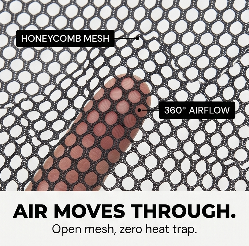 Breezee Full-Mesh Breathable Summer Baseball Cap - Elena Harper
