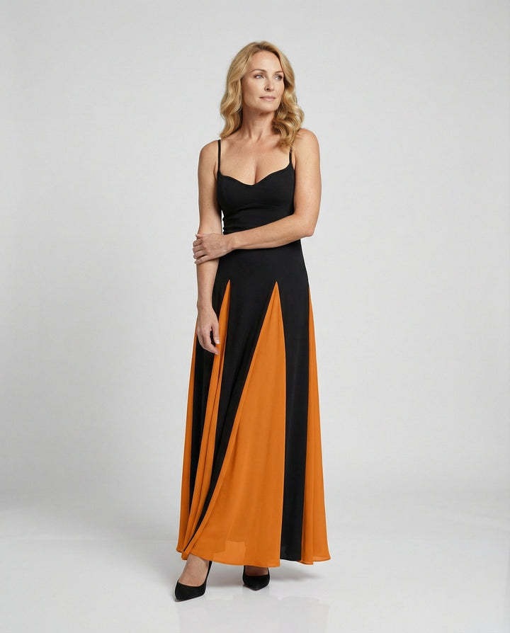 Ladies Evening Dress Long with High Slit