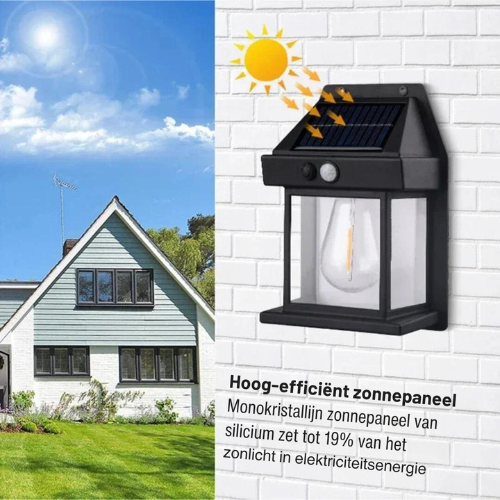 Glowify™ - Solar-Powered Wall Lamp