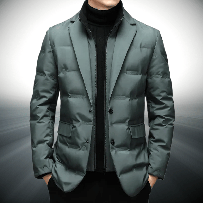 LAURENT MONACO | QUILTED DOWN BLAZER FOR MEN