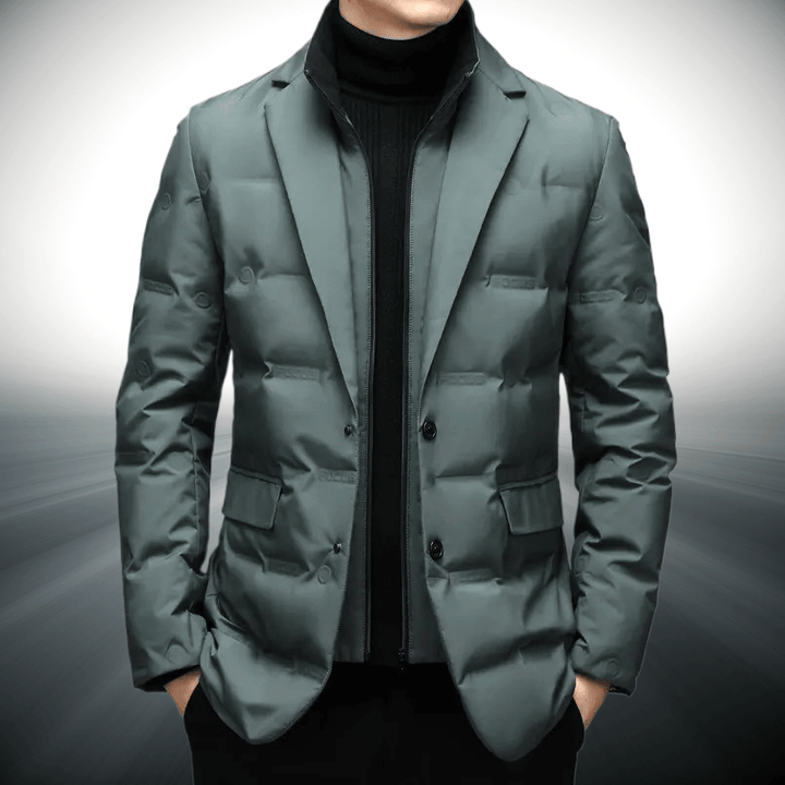 LAURENT MONACO | QUILTED DOWN BLAZER FOR MEN