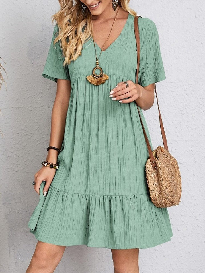 Aisha™ - Elegant Belly-Covering Dress