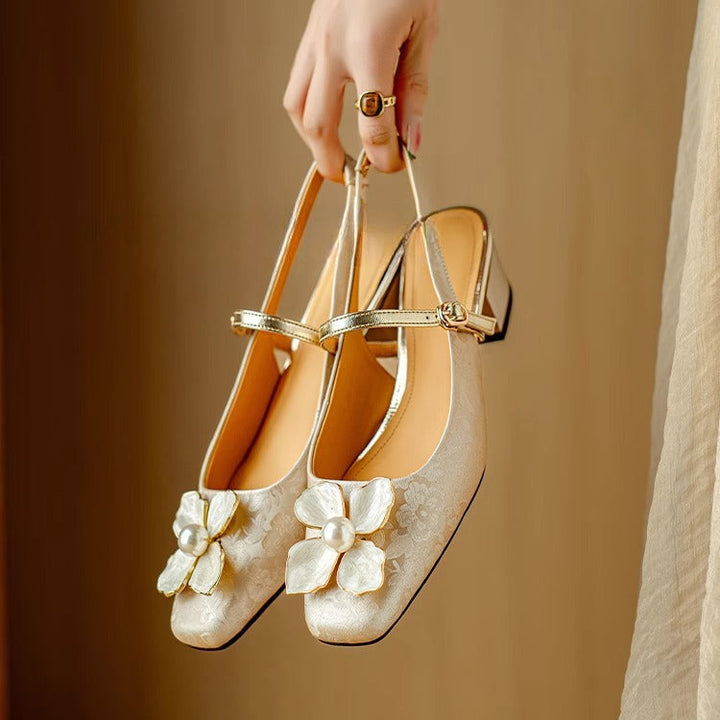 Diana Genine Strap Heels, view 9 - Elena Harper