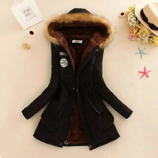 Padded Jacket with Hood for Women