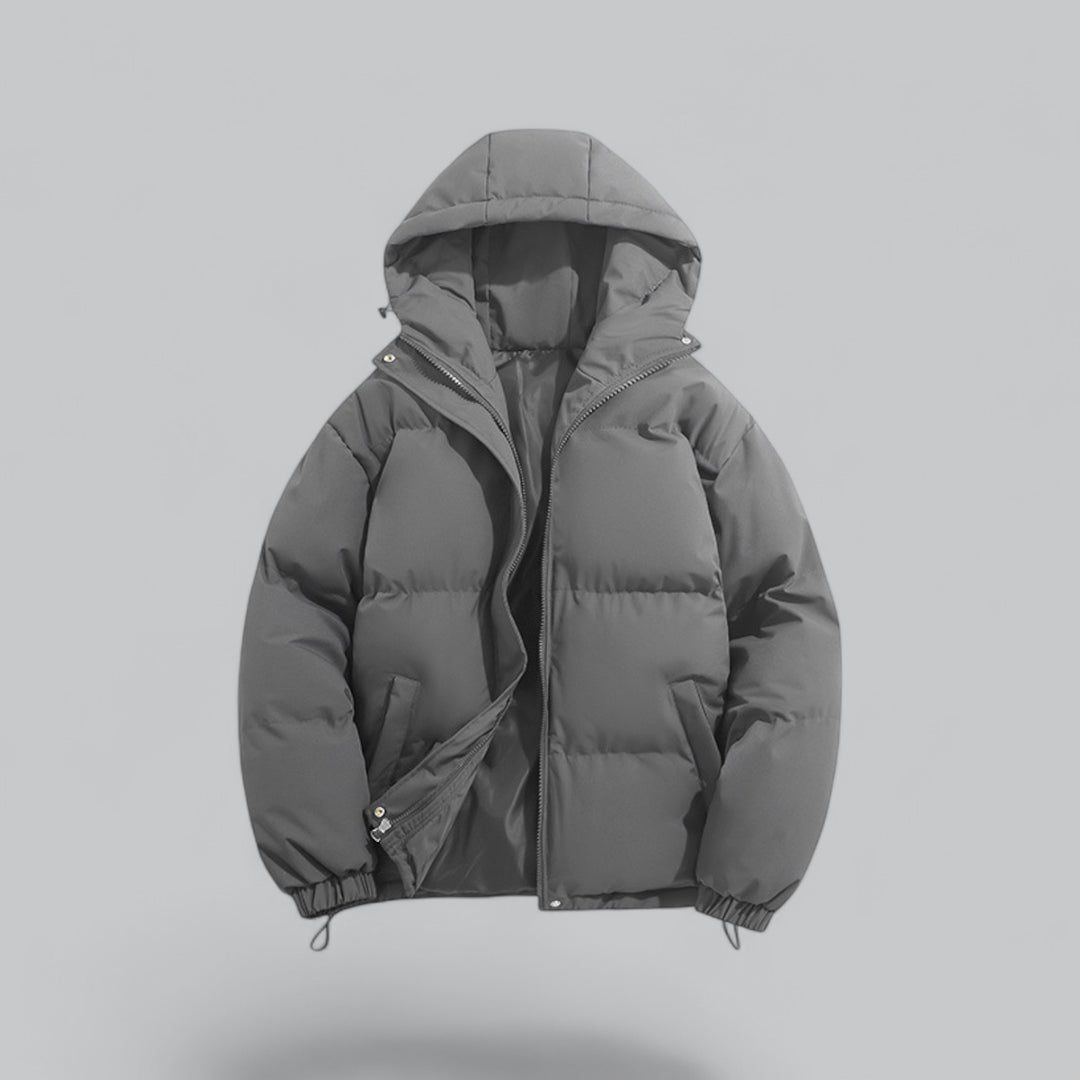 Padded Parka with Hood for Men