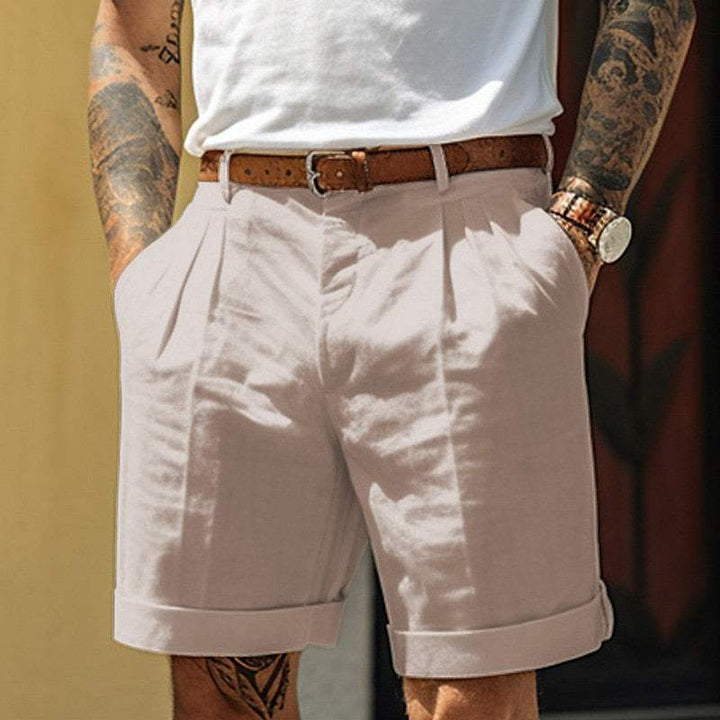 Men's Shorts Elegant Style Light and Breathable Material Perfect for Summer, view 2 - Elena Harper