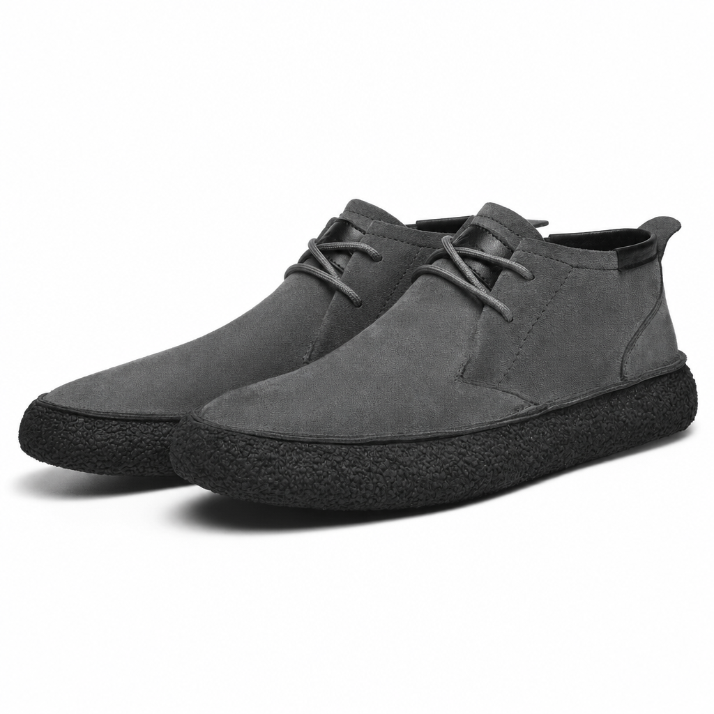The Lucca Suede Mid-Top Loafer