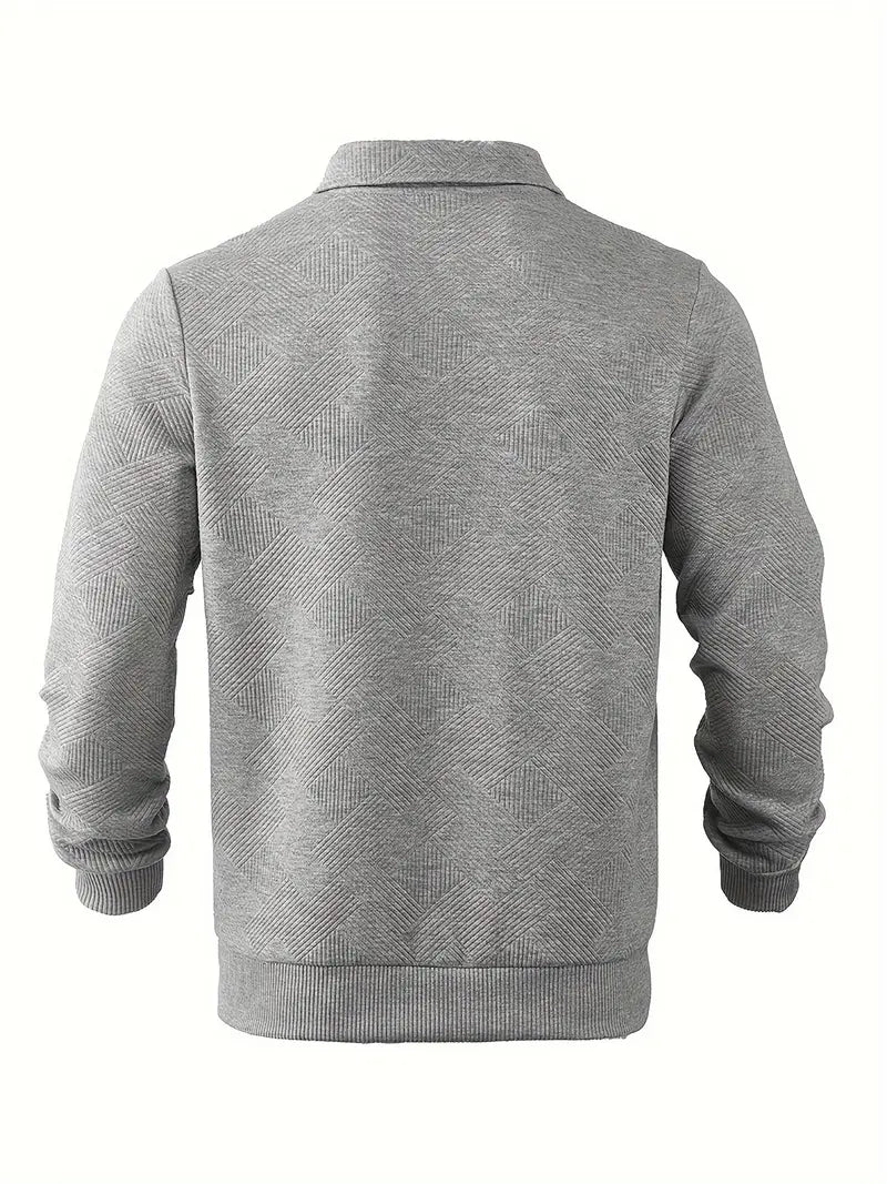 LAURENT MONACO | GEOMETRIC KNIT SWEATER FOR MEN