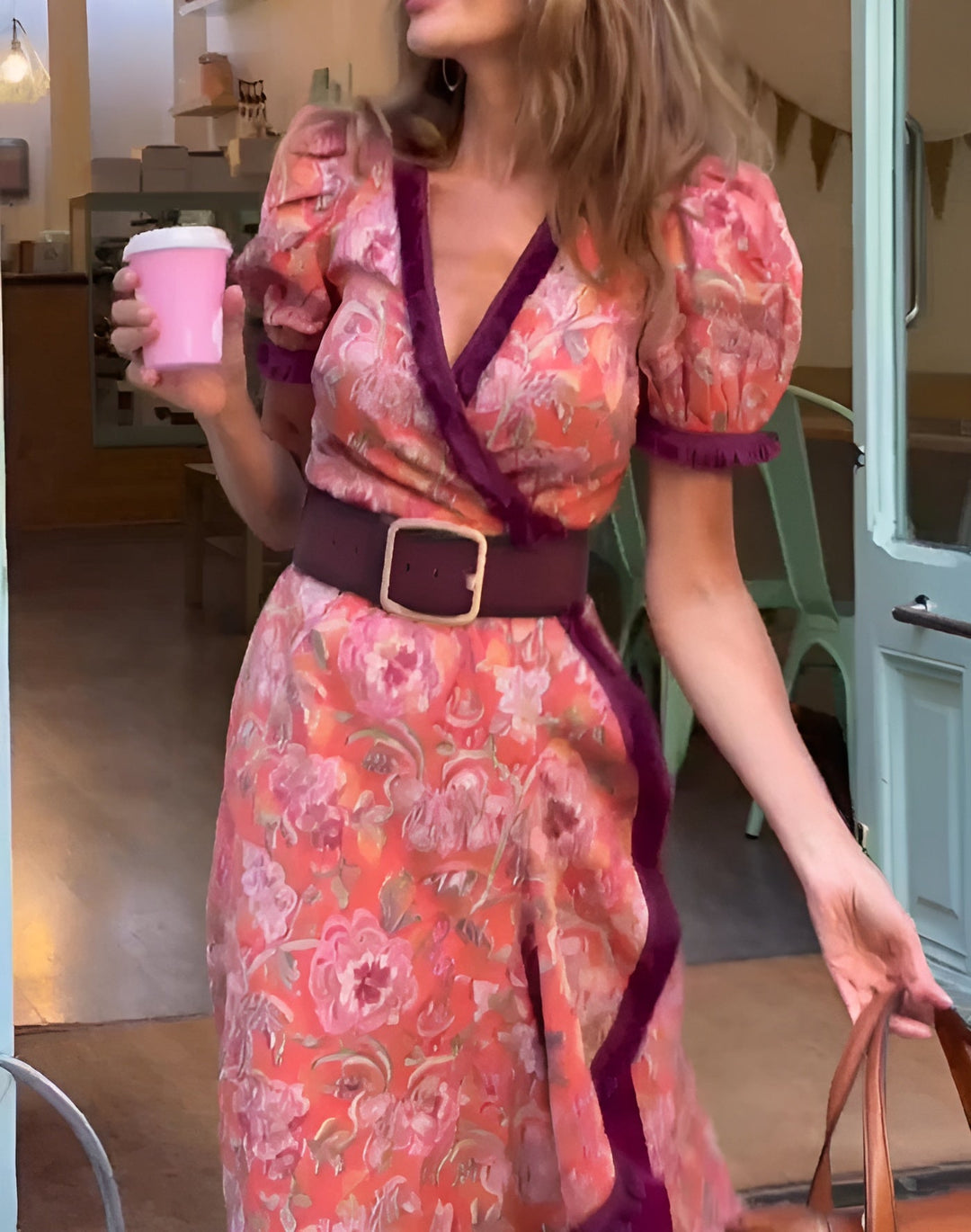 Bellamy Romantic Pink Maxi Outfit - Elena Harper