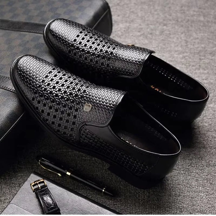 Leopoldo Elegant Woven Loafer - Elena Harper