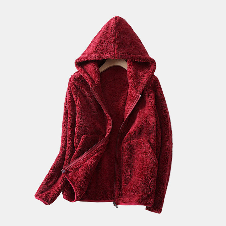 Casual Women's Jacket with Pockets - Comfortable and Versatile