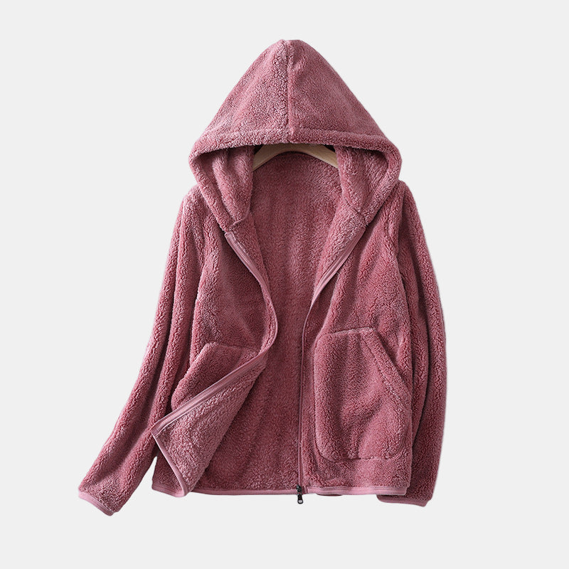 Casual Women's Jacket with Pockets - Comfortable and Versatile