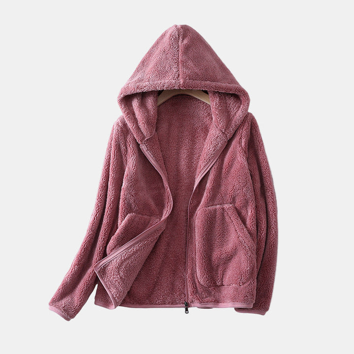 Casual Women's Jacket with Pockets - Comfortable and Versatile