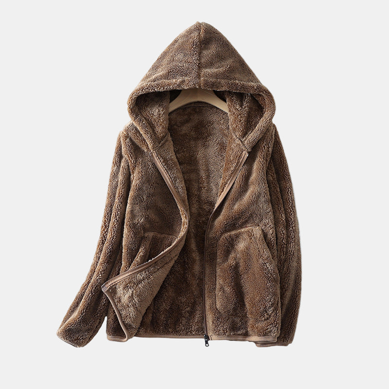 Casual Women's Jacket with Pockets - Comfortable and Versatile