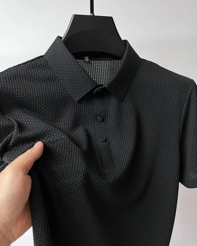 Men's Slim Fit Polo – Casual for Daily Use, Short Sleeves