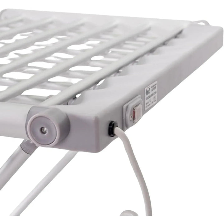 Portable Electric Heated Clothes Drying Rack Foldable Airer For Fast Efficient Laundry