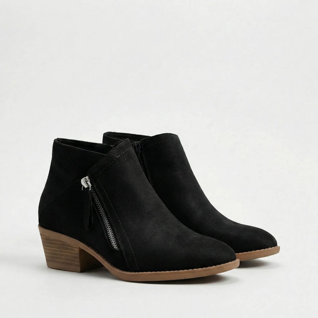 Heeled Ankle Boots - Freya