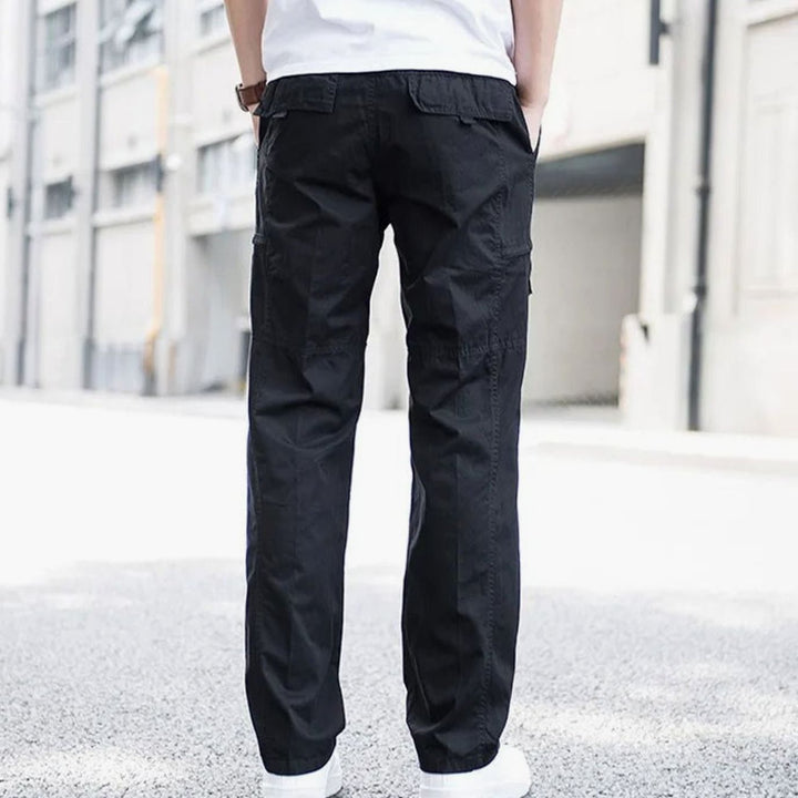 Thomas | Men's Cargo Pants with Elastic Waist and Stretch Fabric
