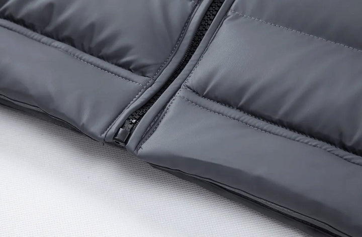 Thomas | Men's Padded Hybrid Winter Jacket with Hood