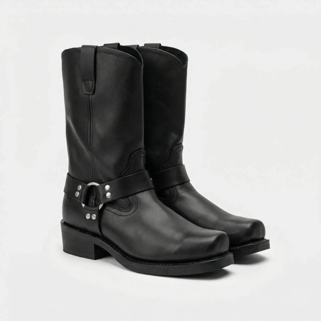 Men's Boots with Buckle