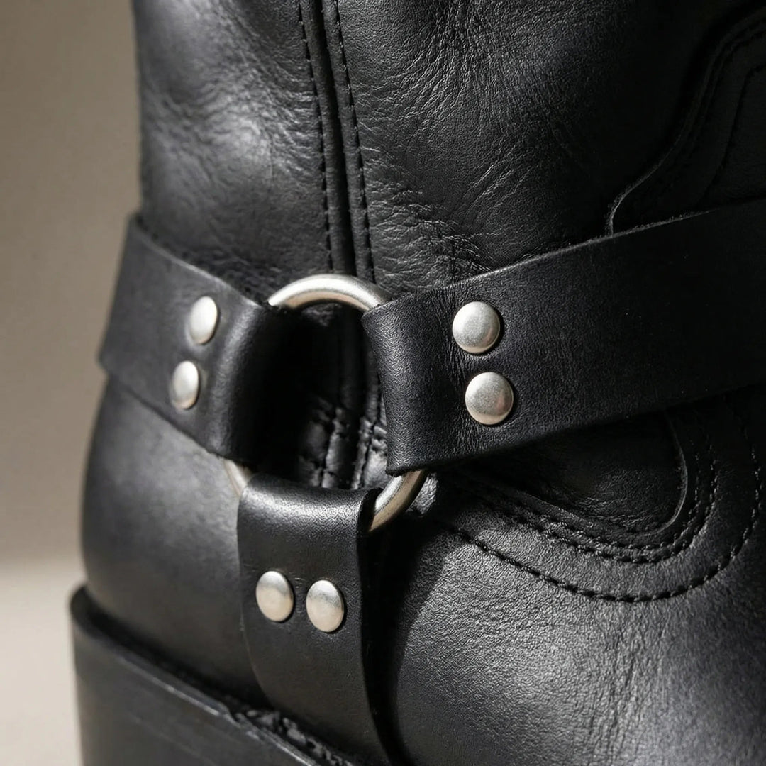 Men's Boots with Buckle